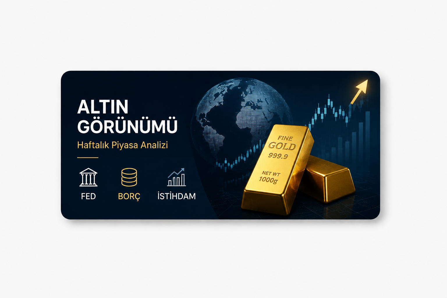 Altında Yeni Fiyatlama Rejimi: Fed, 40 Trilyon Dolarlık Borç ve Kritik İstihdam Haftası